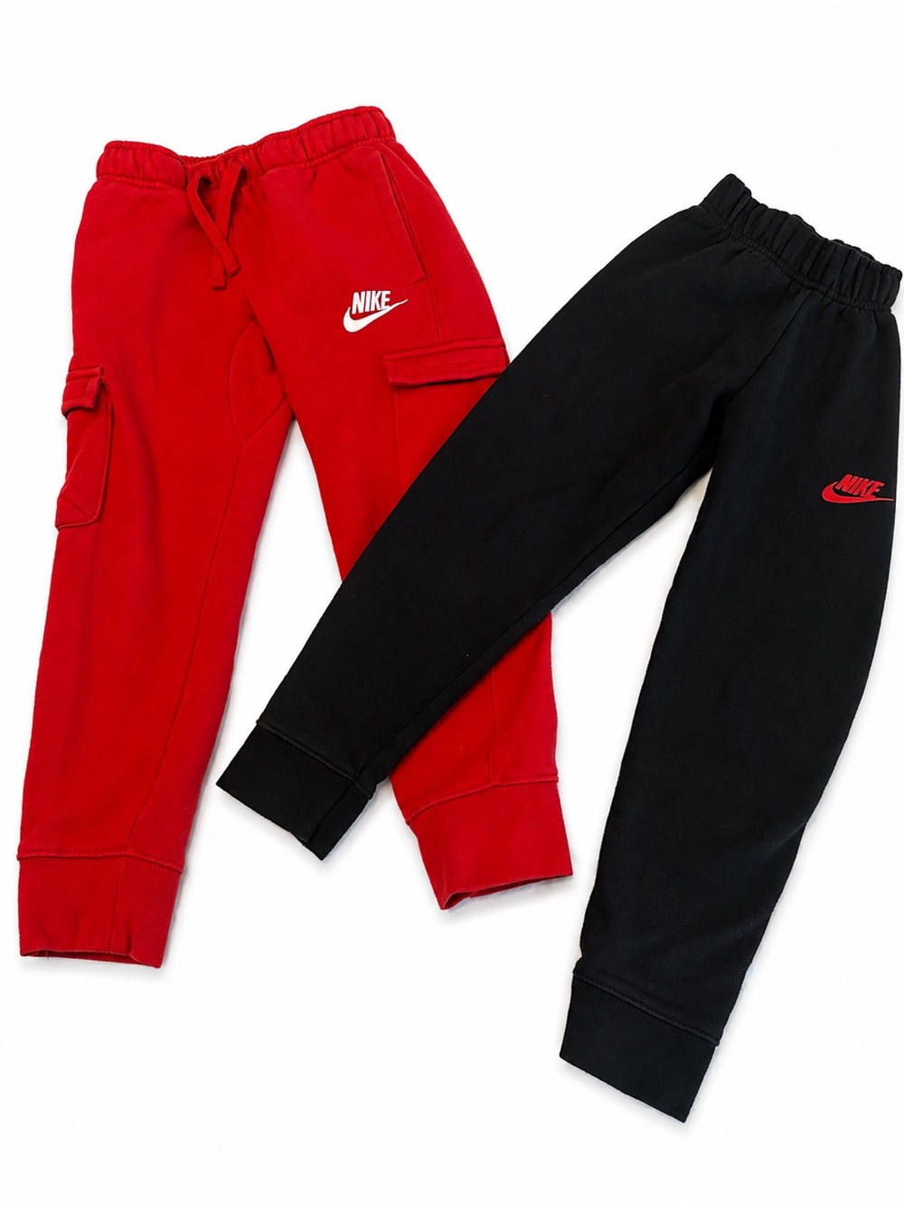 Nike Kids Sweatpants Duo in Red & Black